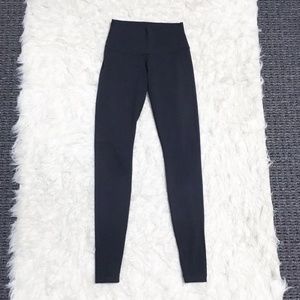 Lululemon Black High Rise Wunder Under Pants